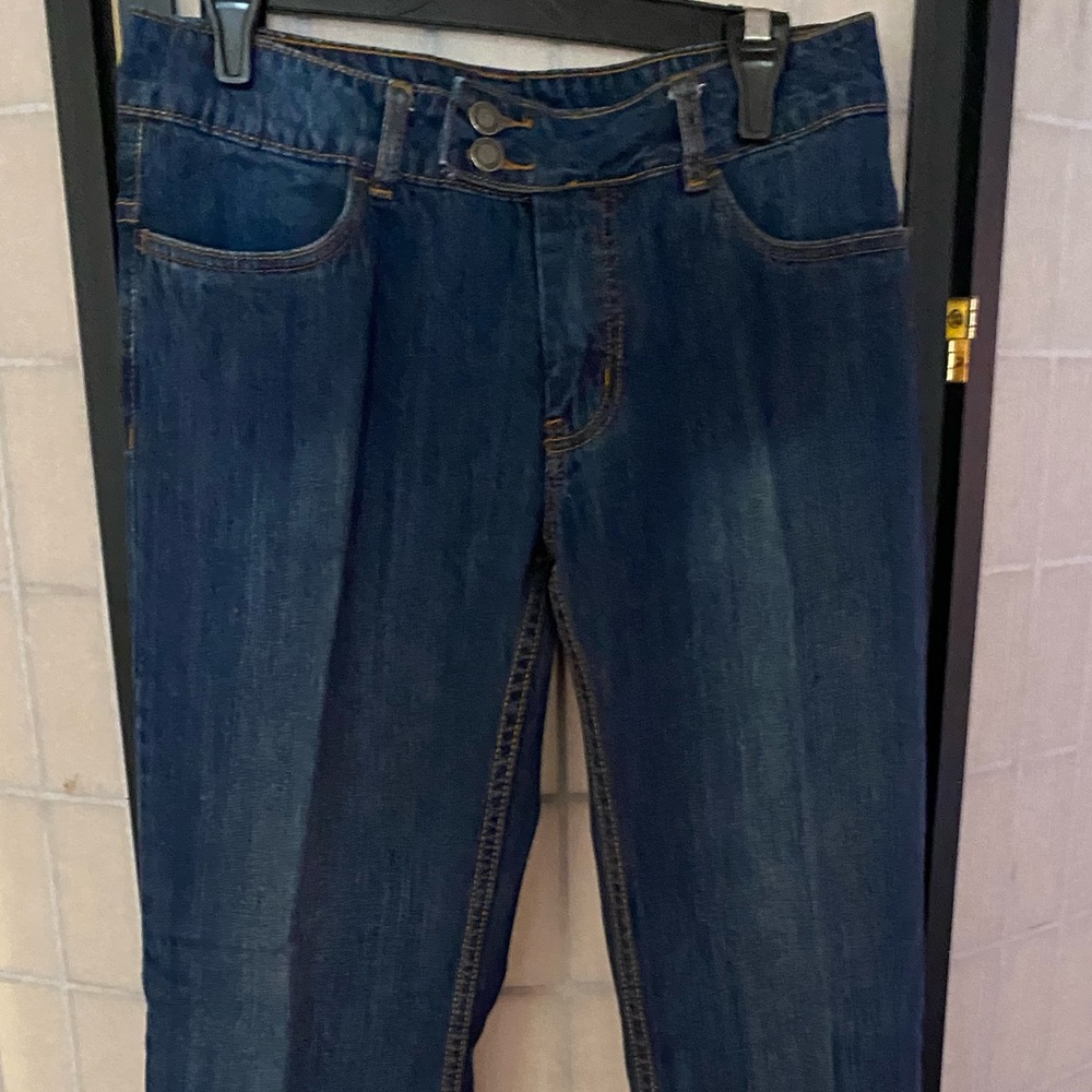 Stetson Denim Blue Flared Jean, 8 Long